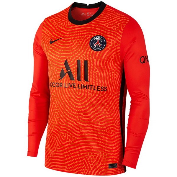 Camiseta Paris Saint Germain ML Portero 2020/21 Naranja